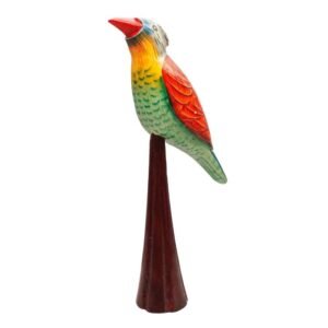 Wooden Decorative Hand  Painted Bird