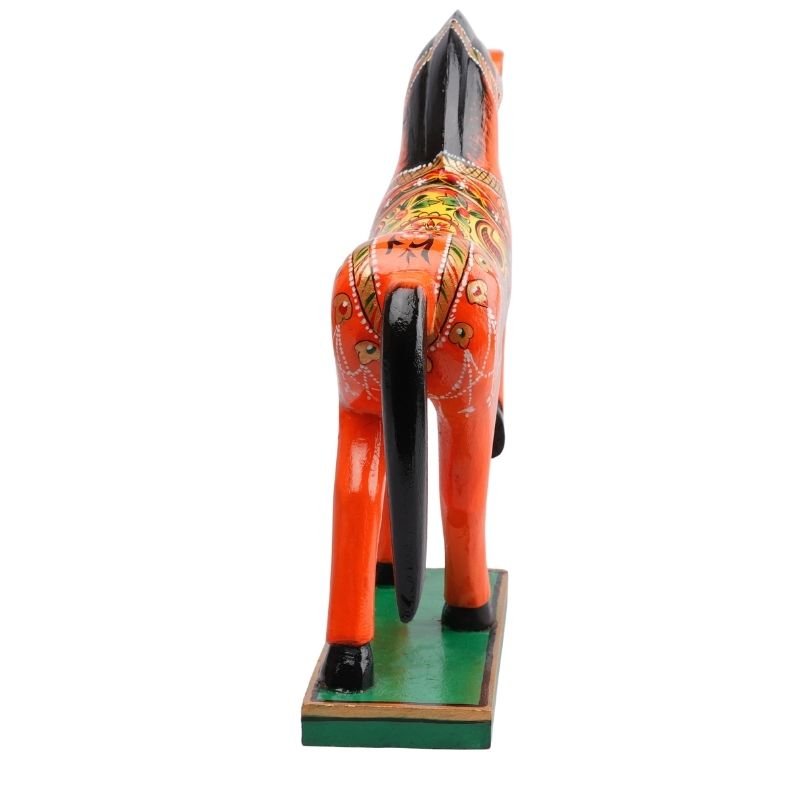 Wooden Decorative Hand Painted Horse