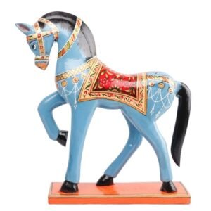 Wooden Decorative Hand  Painted Horse